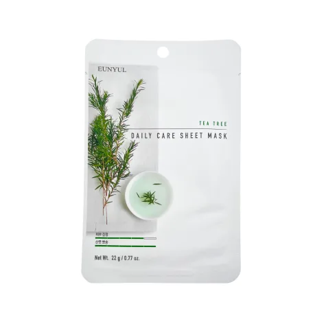 Eunyul mascarilla facial hojas de te daily care sheet mask